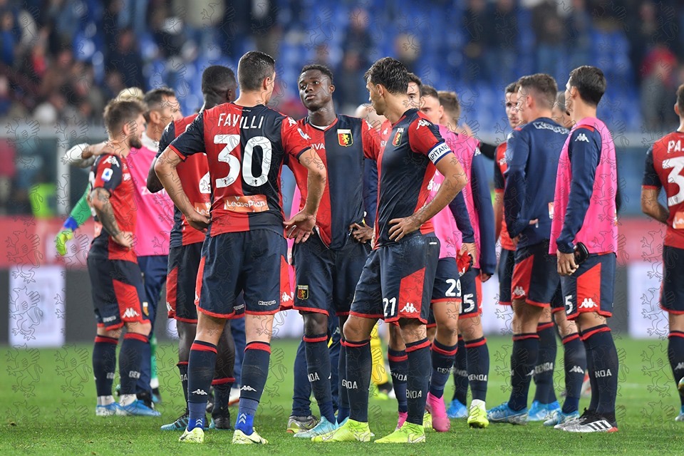 La squadra era con il mister. È peggio